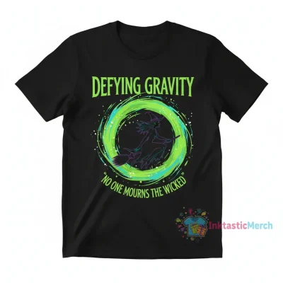 Wicked Defying Gravity Elphaba Musical Quote" Essential T-Shirt