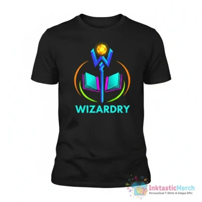 "Wizardry Logo" Essential T-Shirt for Sale by philarego - High Quality Printed T-Shirt