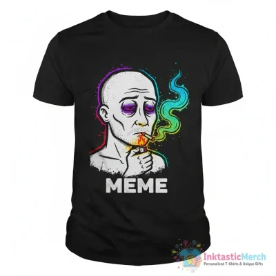"Wojak Smoking" Essential T-Shirt for Sale by neomeme - High Quality Printed T-Shirt