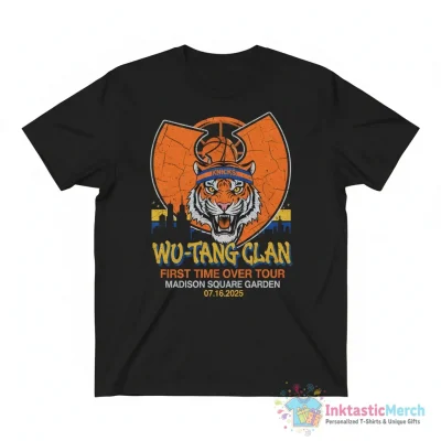 Wu-Tang Clan x New York Knicks in the first time over tour shirt - High Quality Printed T-Shirt