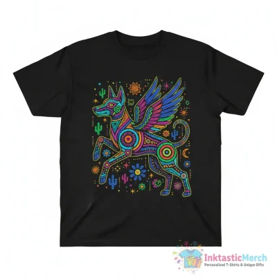 Xoloitzcuintle Alebrije | AI Gen | Mexican Art Collection - Illustration Edition  Essential T-Shirt
