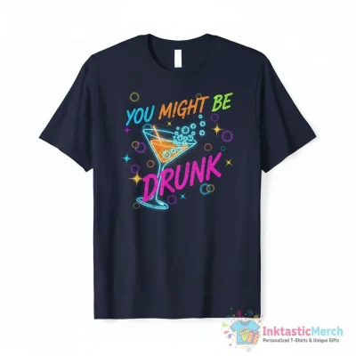 "You Might Be Drunk" Essential T-Shirt for Sale by ruckeylapuxa - High Quality Printed T-Shirt