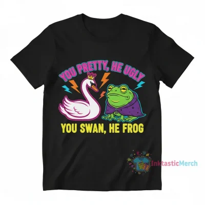 Pretty Swan, Ugly Frog Tee