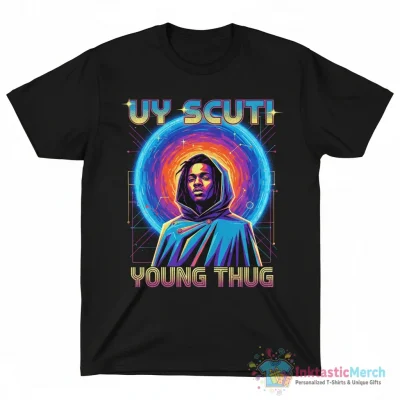 Young Thug and Uy Scuti graphic vintage shirt - High Quality Printed T-Shirt