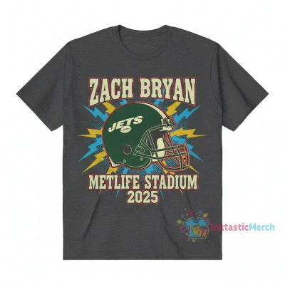 Zach Bryan Metlife Stadium New York Jets Helmet 2205 Shirt