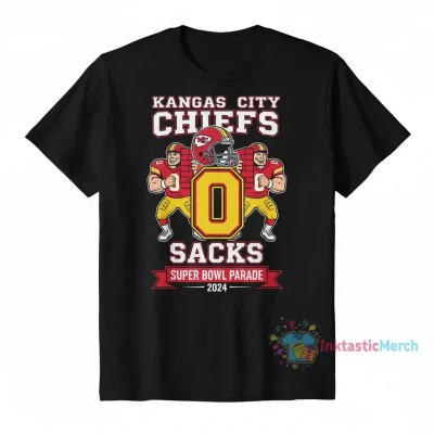 Kansas City Chiefs '0 Sacks' Classic Men's T-Shirt - Super Bowl Parade Edition