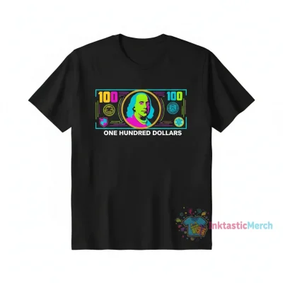 100 Dollar Bill T Shirt Men's Heavyweight T-shirt