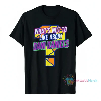 Dani Daniels "What's Not To Like" T-Shirt Sticker - 2" Round, Kelly Green