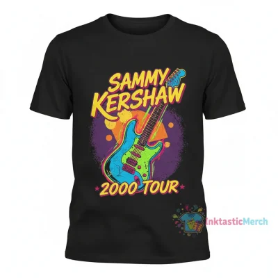 2000 Sammy Kershaw Tour T-Shirt - Men's Heavyweight Black - Size S