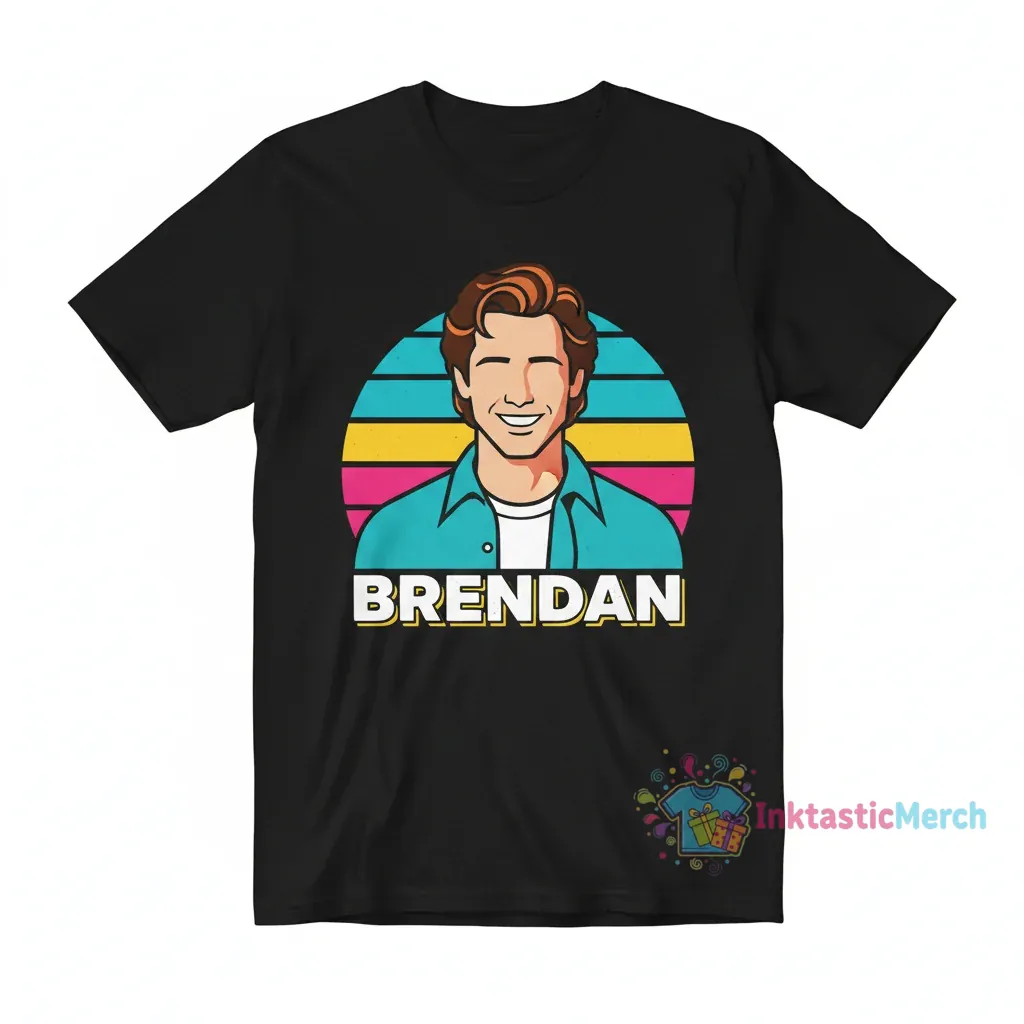 Brendan Fraser Heavyweight T-Shirt - Classic Black, Size S 1 Brendan Fraser Heavyweight T-Shirt - Classic Black, Size S