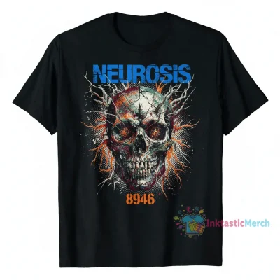 Neurosis Band Merchandise Essential Men's Heavyweight T-Shirt - Black, Size S