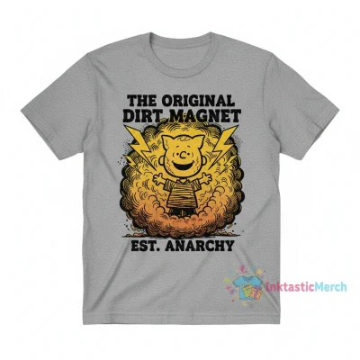 Pigpen "A True Original" Men's Heavyweight T-Shirt - Sport Grey