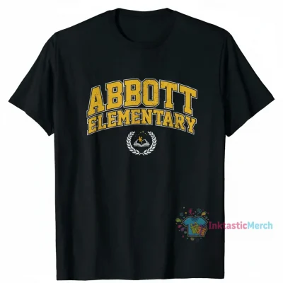 Abbott Elementary Classic Men's Heavyweight T-Shirt - Black, Size S