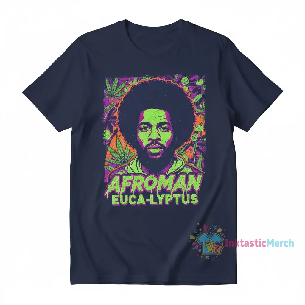 Afroman Classic Fit T-Shirt - Large & Durable (4XL Eucalyptus) 1 Afroman Classic Fit T-Shirt - Large & Durable (4XL Eucalyptus)