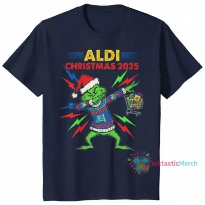 Aldi x Grinch Dabbing Christmas '25 Tee