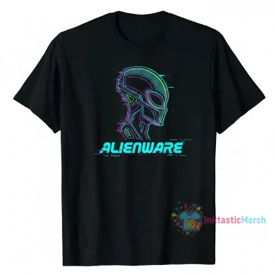 Alienware Men's Heavyweight T-shirt - Black (Size S)