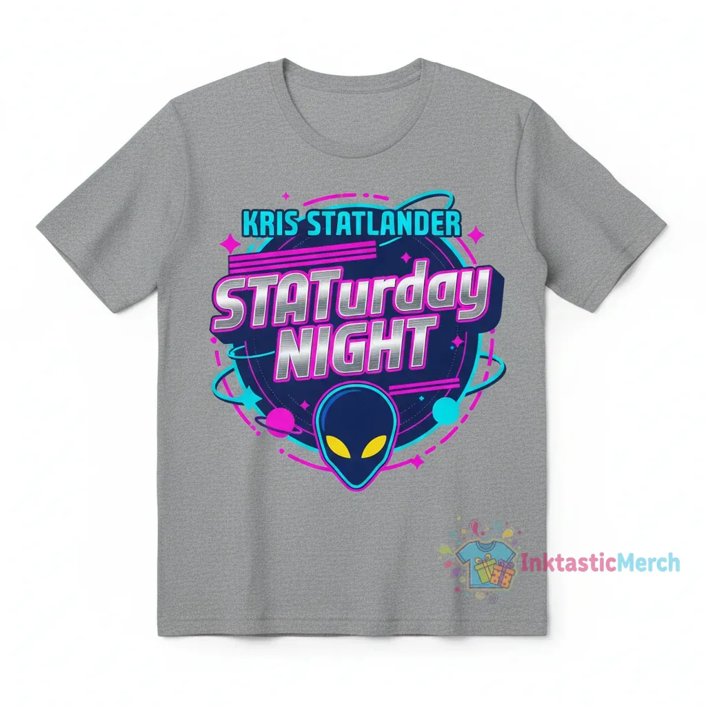 AEW Kris Statlander STATurday Night Tee 1 AEW Kris Statlander STATurday Night Tee