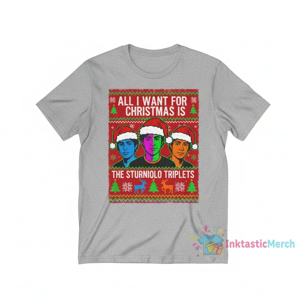 All I want for Christmas is The Sturniolo Triplets Ugly Christmas Sweater 1 All I want for Christmas is The Sturniolo Triplets Ugly Christmas Sweater
