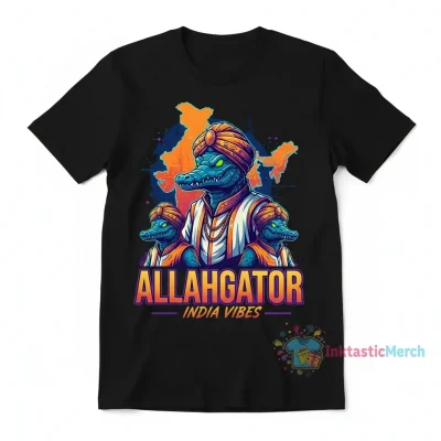 Allahgator India Graphic Tee