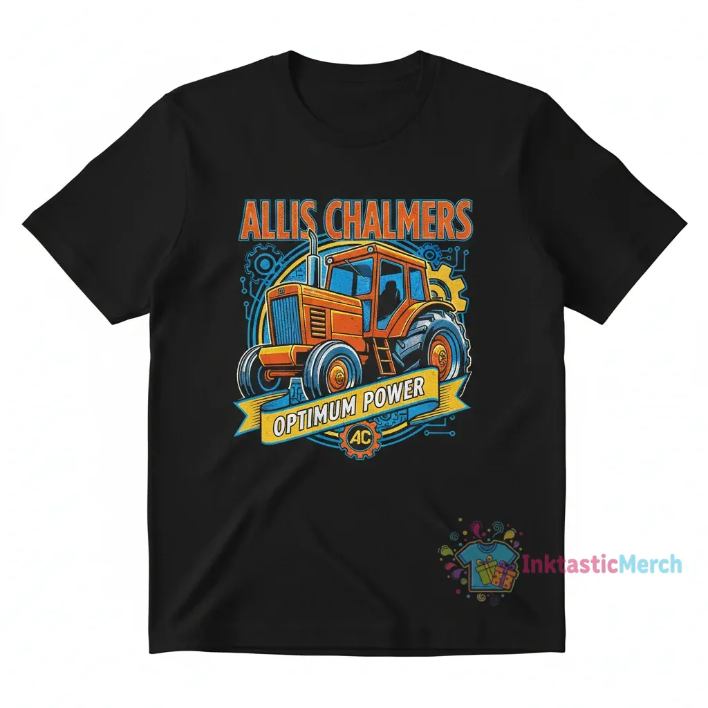 Allis Chalmers Tractor T-Shirt 1 Allis Chalmers Tractor T-Shirt