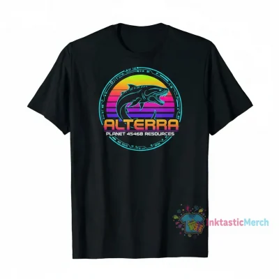 Alterra Subnautica Heavyweight Tee - Black, Size S