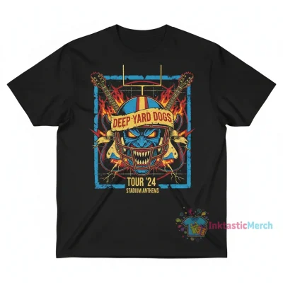 American Football Band Artwork Men's Heavyweight T-Shirt - Black