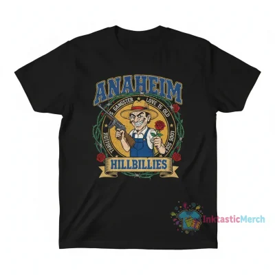 Anaheim Hillbillies: Gangster Love Old School Tee