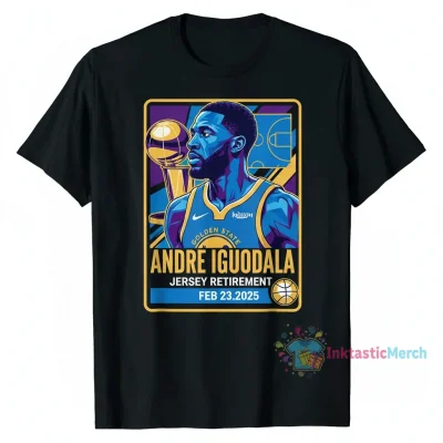 Andre Iguodala Jersey Retirement Signature Tee
