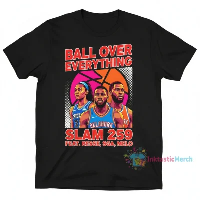 Angel Reese, Shai, Carmelo SLAM 259 "Ball Over Everything" Tee