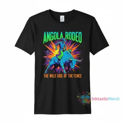 Angola Prison Rodeo Bull Rider T Shirt Youth's Heavyweight T-shirt