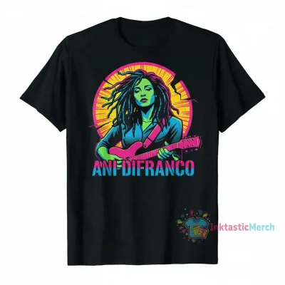 Ani DiFranco T-Shirt - Music Fan Apparel