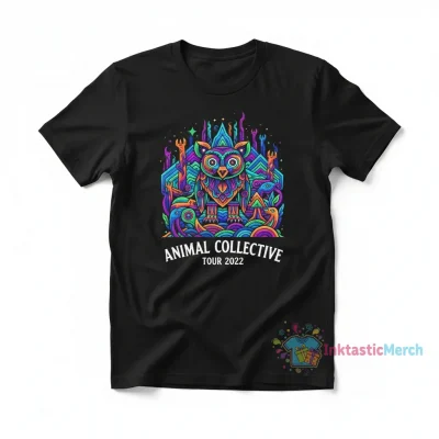 Animal Collective Tour 2022 Heavyweight Tee - Men's Black S