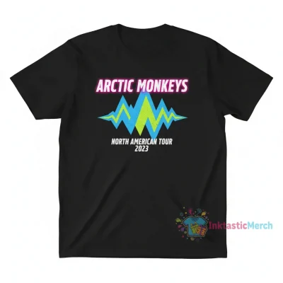 Arctic Monkeys Tour 2023 shirt, Vintage Arctic Monkeys T-Shirt, AM North American Tour Shirt Men's Heavyweight T-shirt