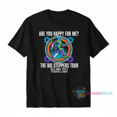 Kendrick Lamar Big Steppers Tour 'Okalama 2022' Heavyweight Tee - Black (S)