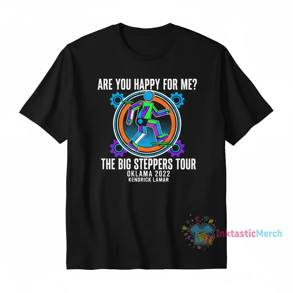 Kendrick Lamar Big Steppers Tour 'Okalama 2022' Heavyweight Tee - Black (S) 1 Kendrick Lamar Big Steppers Tour 'Okalama 2022' Heavyweight Tee - Black (S)