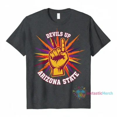Arizona State Sun Devils Forks Up T-Shirt | ASU Fan Gear