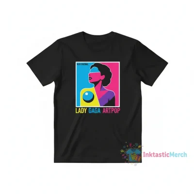 Lady Gaga Artpop Album Cover Graphic T-Shirt
