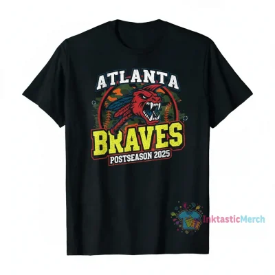 Atlanta Braves MLB Postseason 2025 Camo Shirt