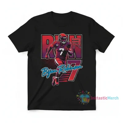 Atlanta Falcons Bijan Robinson Run BR7 Signature Shirt