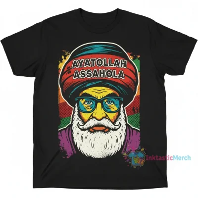 Ayatollah Assahola Big Face T-Shirt