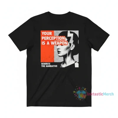 Barbara Kruger 'Your Gaze Hits the Side of My Face' 1981 Art T-Shirt