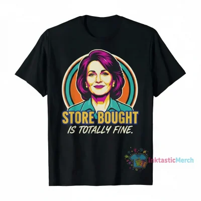 Barefoot Contessa Store Bought is Fine T-Shirt - Black, Size S