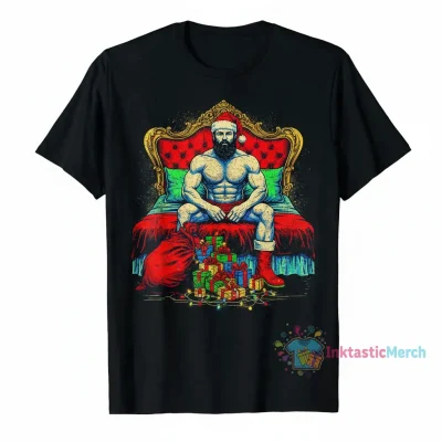 Barry Wood on Bed Tee