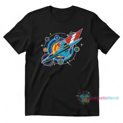 Battle of the Planets Men's Heavyweight Black T-Shirt - Size S