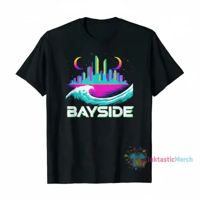 Bayside Band Heavyweight T-Shirt - Men's S Black