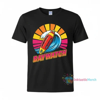 Baywatch Classic T-Shirt Men's Heavyweight T-shirt