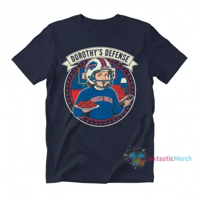 Golden Girls Bea Arthur & Buffalo Bills Fan Tee