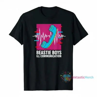 Beastie Boys Ill Communication Classic Tee - Black