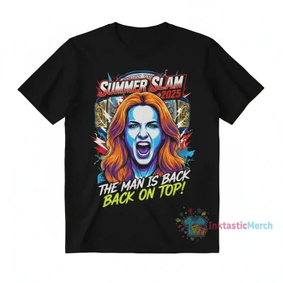 Becky Lynch WWE SummerSlam 2025 Champion T-Shirt: Own the Moment