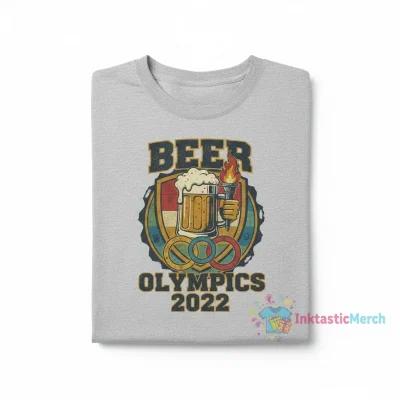 Beer Olympics 2022 T-Shirt - Commemorative Event Apparel